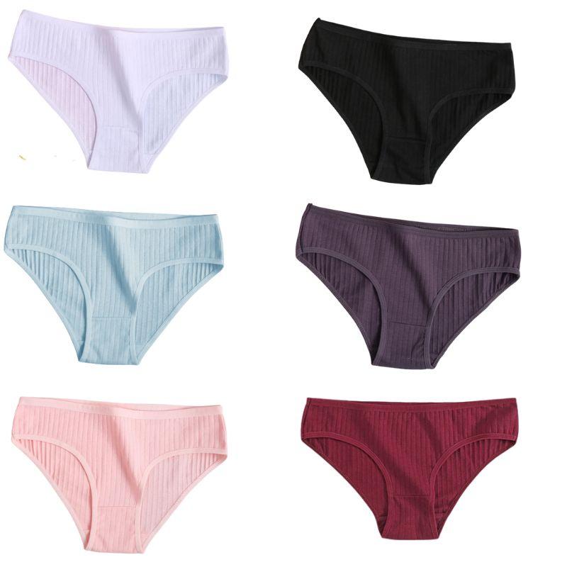 3 шт./компл. хлопковые трусики для женщин, женские удобные трусы, женское однотонное нижнее белье, нижнее белье для девочек, трусики M-XL