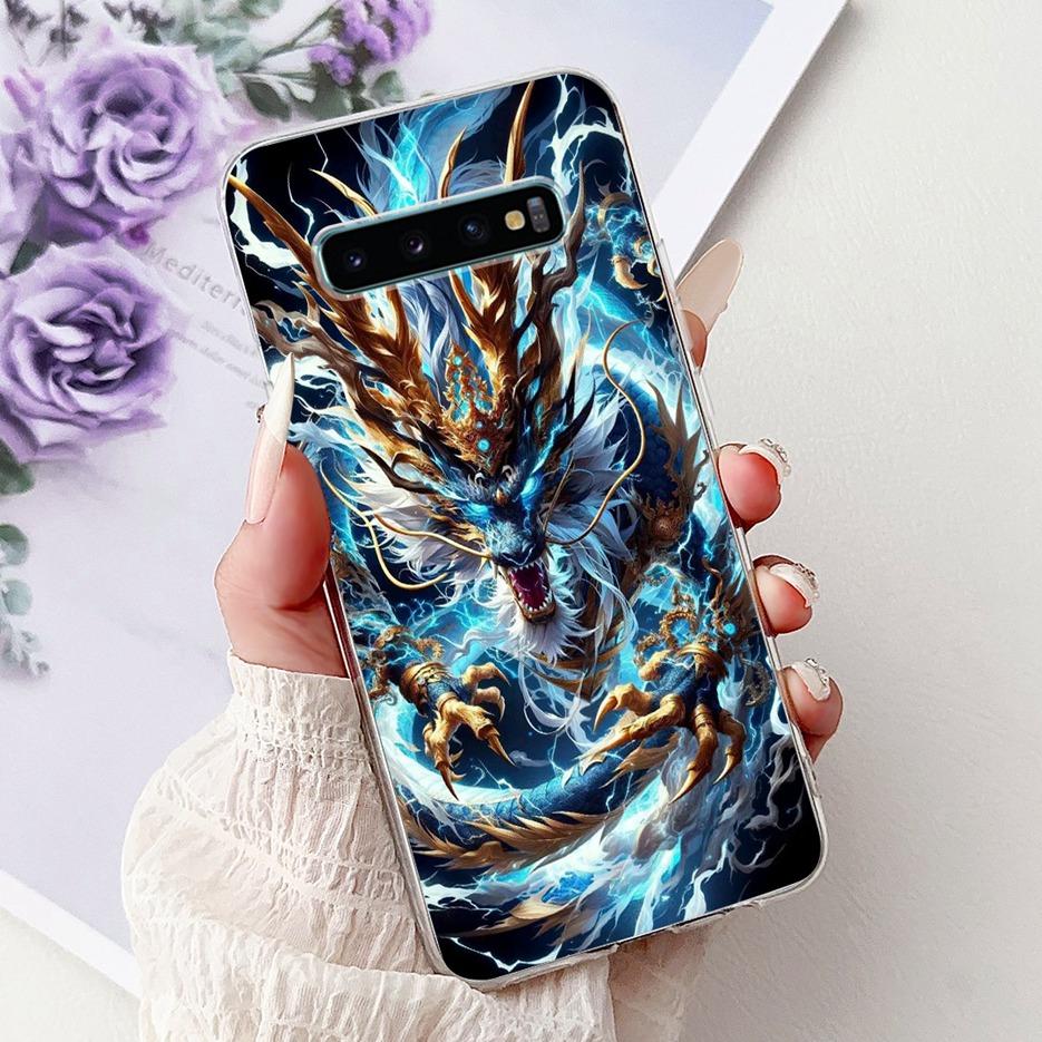 Для Samsung Galaxy S10 S10e S10+ Чехол Роскошный Чехол с Рисунком Сердечка Мягкий Тонкий Чехол для Телефона Для Samsung S10 Plus S 10 S10e Fundas