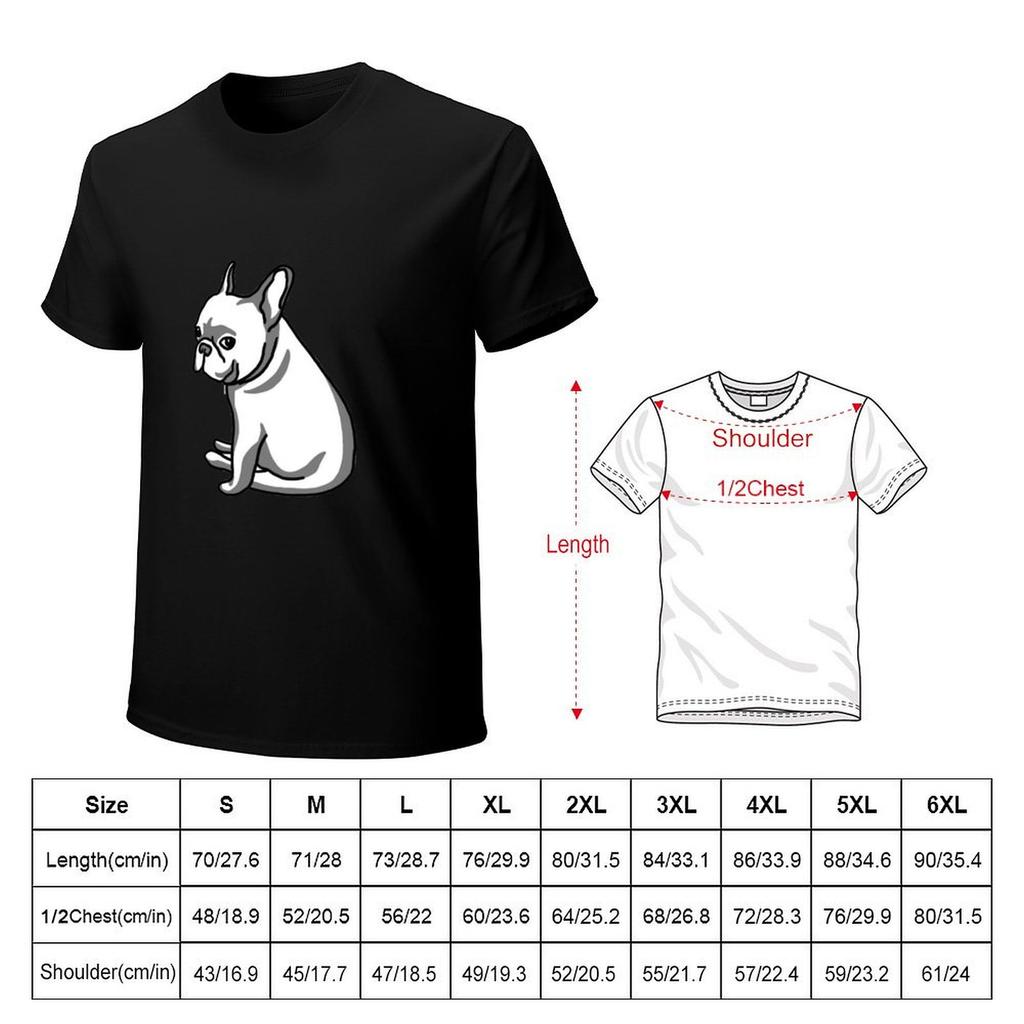 French Bulldog TShirt customs design your own oversizeds tees mens tall t shirts