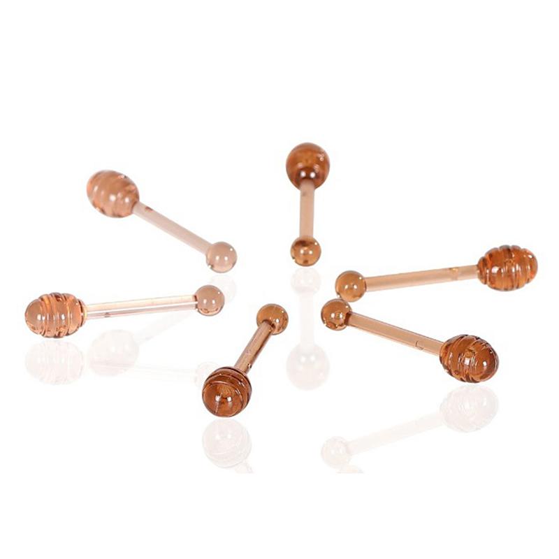 10 шт. аксессуаров: маленькая ложка для использования с медом, фруктовая бутылочка, маленькая баночка для меда, джем, пленка для губ, пустая бутылочка для средств по уходу за губами, баночка для помады.