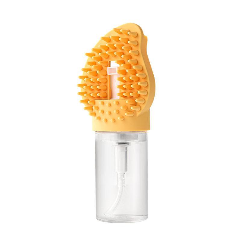 Многофункциональная силиконовая щетка для купания домашних животных, легко моется, для кошек и собак, щетка для купания, массажная щетка, товары для животных