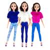 Doll Sweater Clothes 30cm Cute Dress Fashion Doll Accessories Toys Newest Handmade Birthday Cartoon Gifts Party Princess
