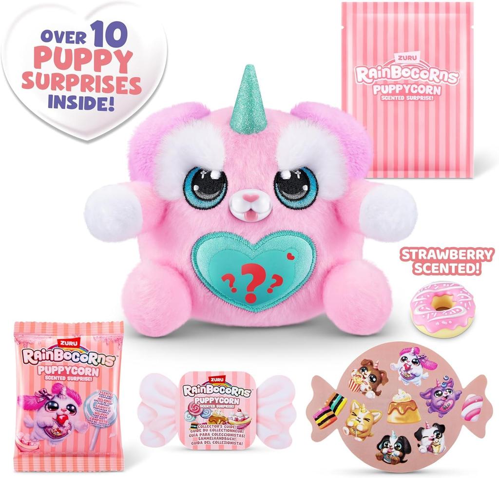 Плюшевая игрушка Rainbocorns Puppycorn Puppy Surprise Egg (Шнауцер) [Параллельный импорт]