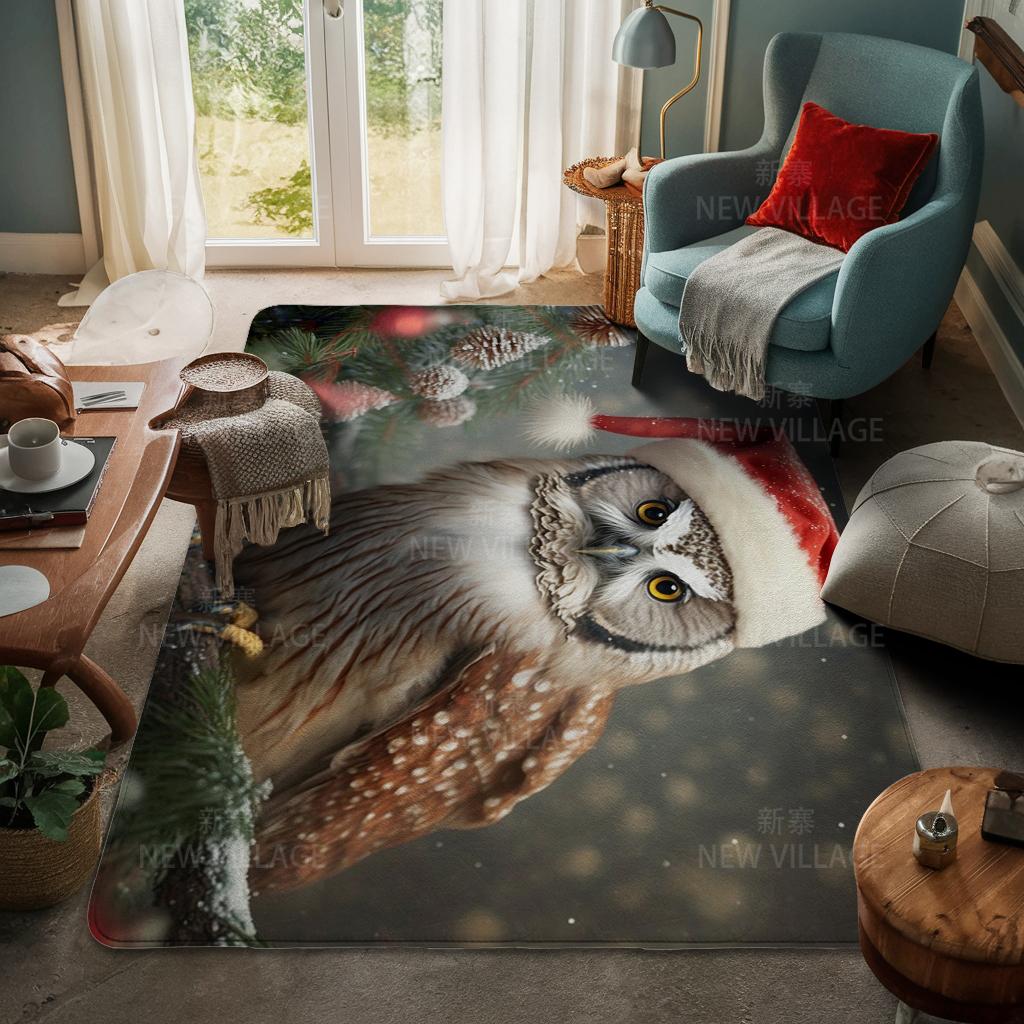 Ковер у входа в дом Домашний коврик у двери Гостиная Ванная Комната Ноги ванная комната Нескользящие коврики с водопоглощением для ванной Счастливого Рождества зима