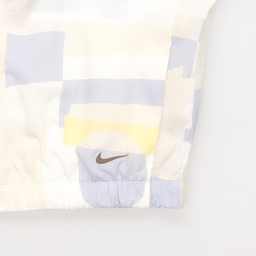 Nike Куртка с застежкой-молнией и длинными рукавами, женская верхняя одежда, винтажная, сине-серая FJ7711-133