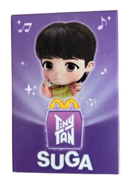BTS Tiny Tan коллаборация SUGA Юнги Минсуга Юнги эксклюзив для США McDonald's
