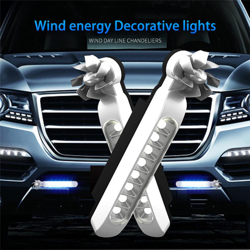 2Pcs/Set Car Wind Light Car Multi-Function LED Lights Motorcycle Decorative Lights