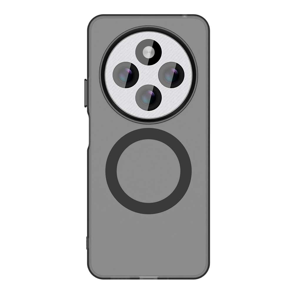 Матовый чехол Magsafe для телефона Xiaomi Redmi 14C Магнитная беспроводная зарядка для Xiaomi Redmi 14R Противоударная задняя крышка