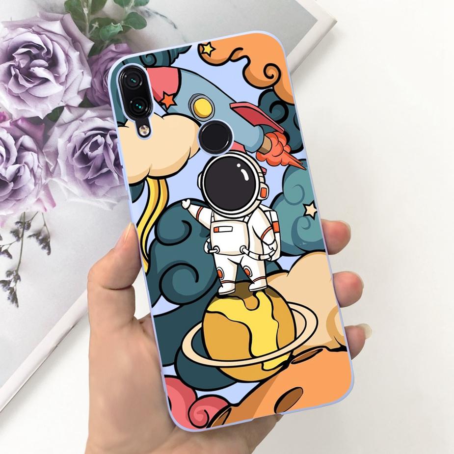 For Xiaomi Redmi Note 7 Case Note7 Pro Cute Cartoon Painted Phone Case For Xiaomi Redmi Note 7 Pro Redmi7 Back Cover Soft Bumper
