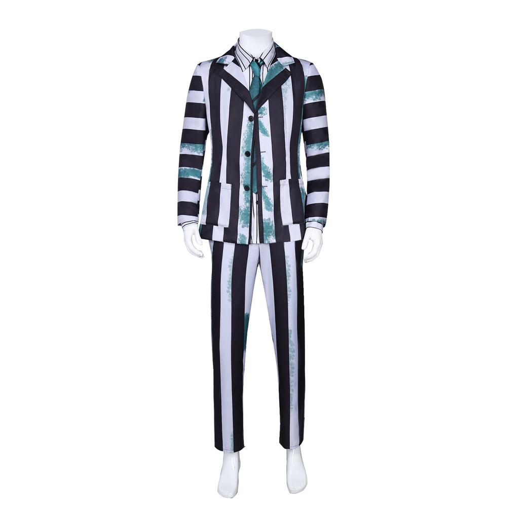 Хэллоуин Косплей Костюм для Пары Лидия Свадебное Платье Костюм Мастера Косплей Наряды для Мужчин Женщин Карнавальная Вечеринка