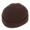 Универсальная химия Шерстяная коричневая шапка-бини шапка-бини