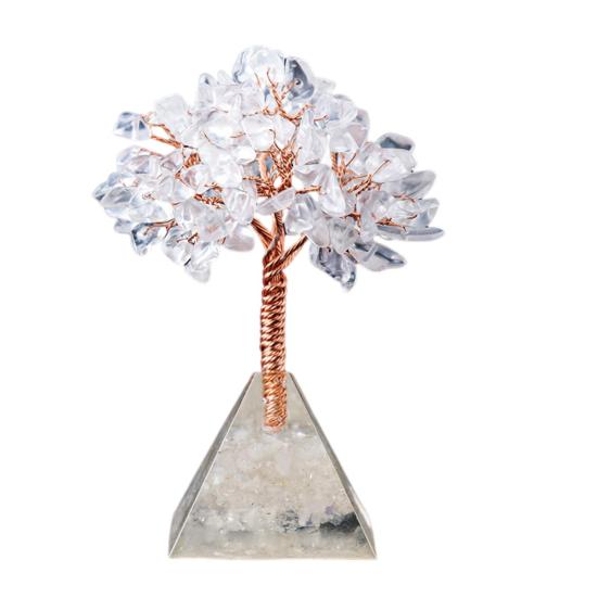 Modern Fake Crystal Tree Aesthetic Pyramids Ornamental
