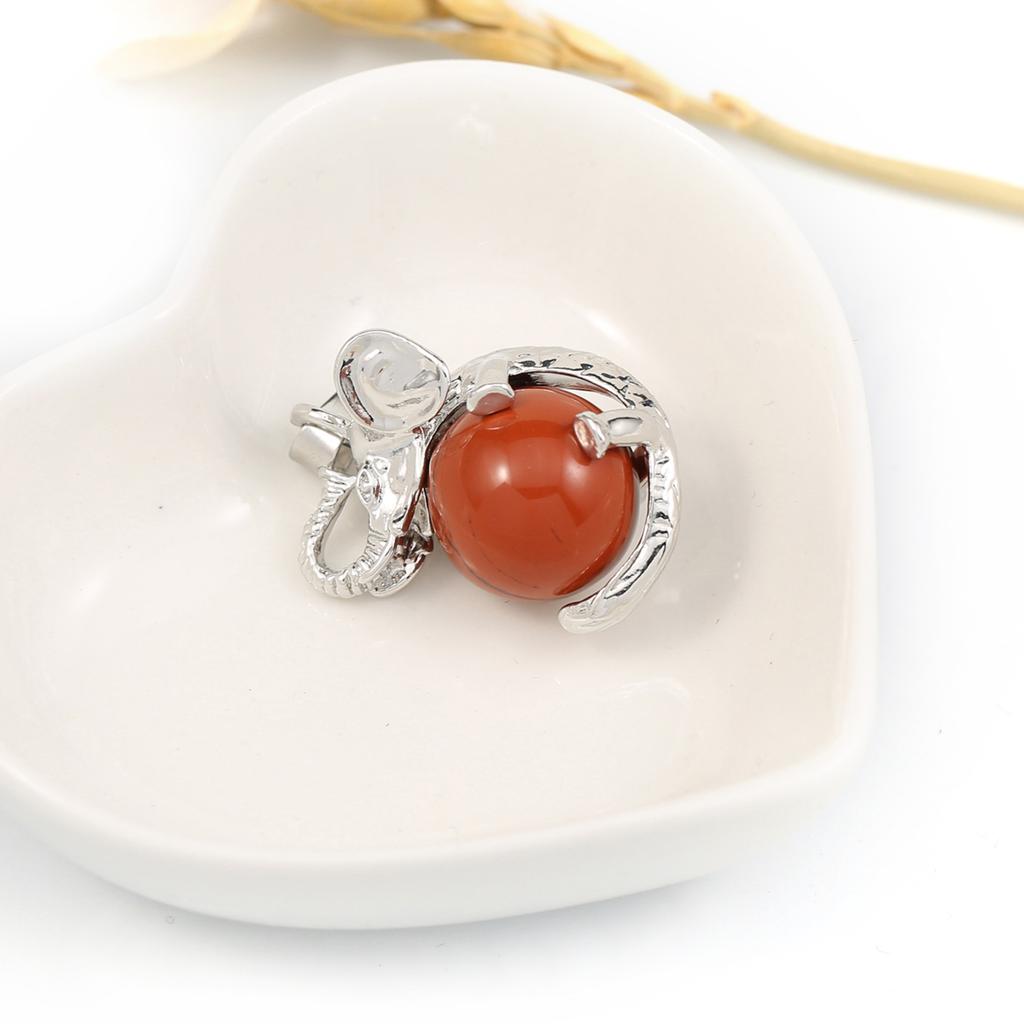 Ожерелье, кулон из натурального камня, агаты/розовый кварц, кулон в форме слона, подвески, изготовление ювелирных изделий, ожерелье, браслет, аксессуары