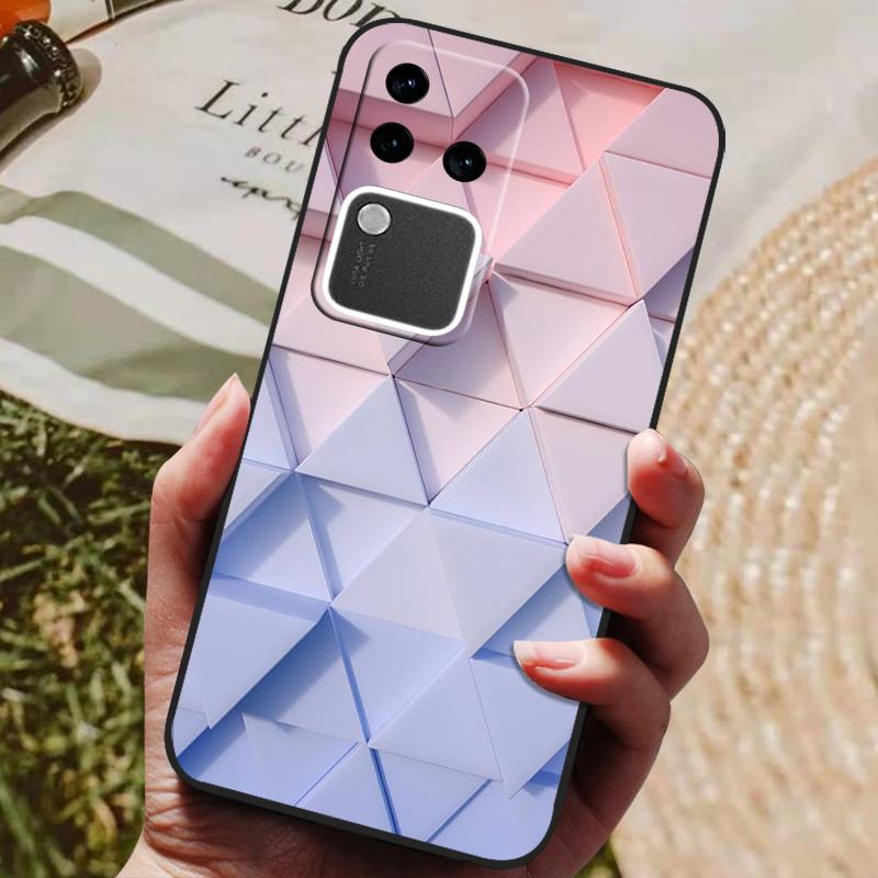 Для Vivo V30 Pro V2319 Чехол Роскошный Телефон Силиконовая Задняя Крышка Для Vivo V30 V2318 V 30 VivoV30 V30Pro Чехлы Защитная Оболочка Capas