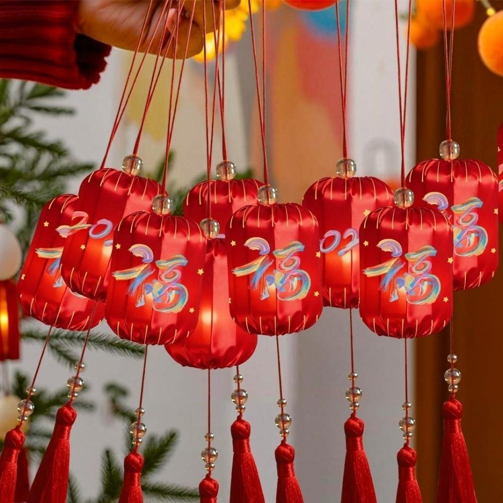 Год Лошади 2026 Новогодние фонари Ручной работы Портативные фонари Китайские подвесные фонари Декор для вечеринки