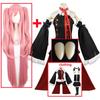 Серафим Конца Крул Цепеш Косплей Костюм Униформа Аниме Owari no Seraph Witch Vampire Curl tepes Одежда Для Женщин