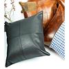 Leather Cushion Cover Pillow Cover Leather Pillow Leather Cushion Vintage Leather Tan Pillow Cover