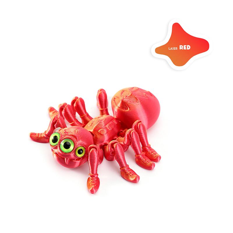 Гибкая 3D-печатная шарнирная скульптура паука, подвижная фигурка паука, креативный настольный декор, украшение