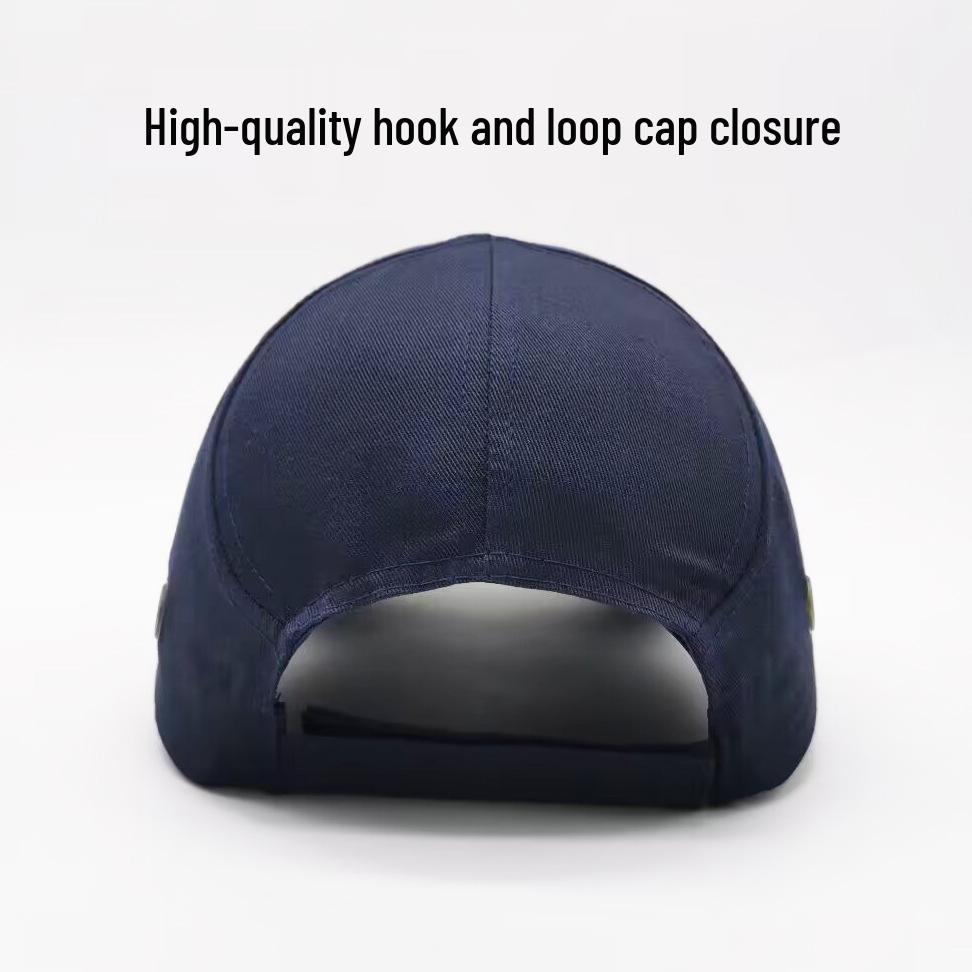 Construction Safety Anti-Collision Helmet: ABS Inner Shell Breathable Baseball Cap Design
