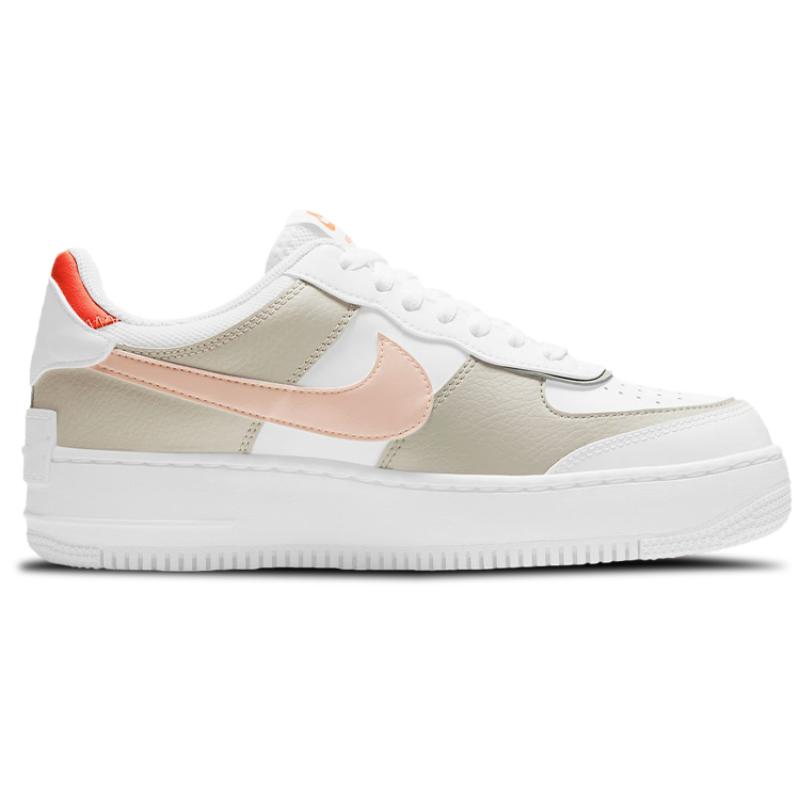 Nike Air Force 1 Low Shadow 'White Bright Mango' Women's Sneakers DH3896-100