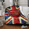 1pc A-Arsenal Blanket, Gift, for Men and Women, Soft Blanket, Good for Sofa Bed Couch Travel, Lightweight Flannel Blanket