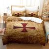 Knights Templar Bedding Set Single Twin Full Queen King Size Aldult Bedclothes Duvet Cover Sets for Bedroom Parure De Lit 