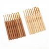 9pcs Bamboo Handle Crochet Hooks 2.0mm-6.0mm Useful Crochet Hooks DIY Sweater Hat Crocheting Accessories