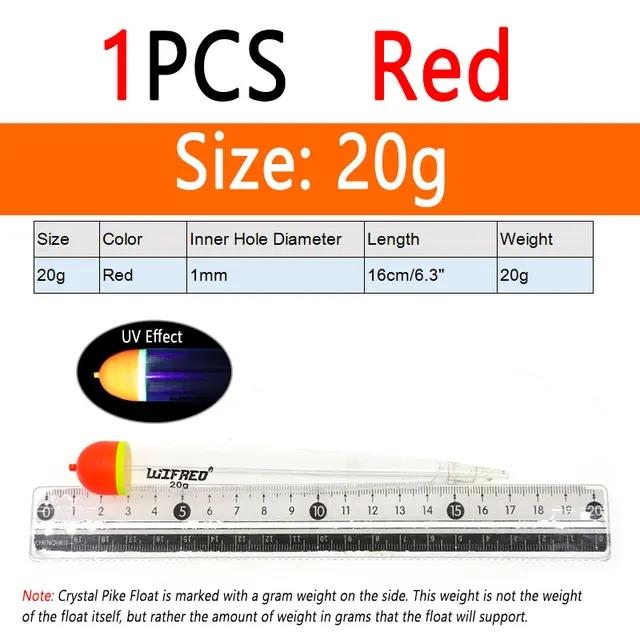 Bimoo, 1 шт., 20 г, 25 г, 35 г, поплавок с кристаллом щуки, утяжеленные поплавки для Shad Fishing Slamon Steelhead, аксессуары, рыболовные терминалы, снасти