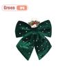 Christmas Bow Decorative Hanging Ornament for Tree Wedding and Party Decorations Perfect for Holiday and Hotel Displays