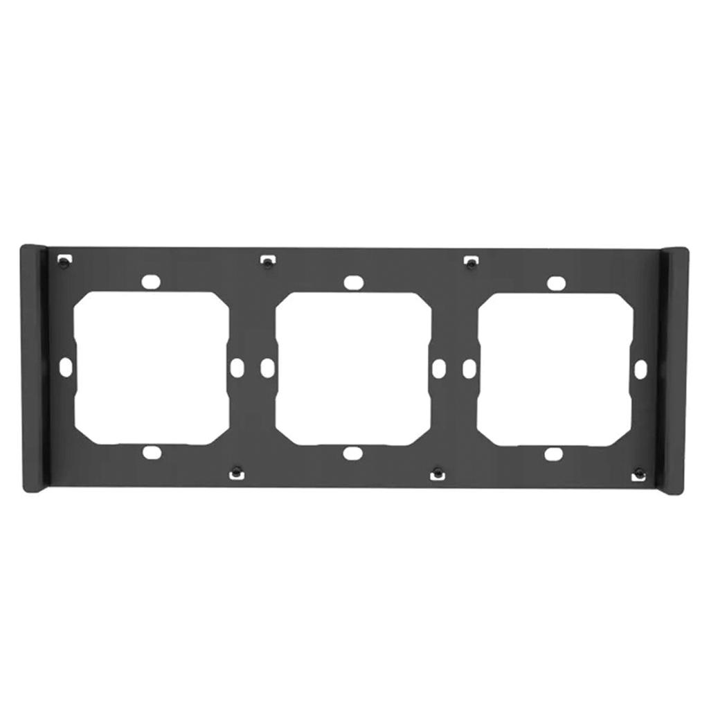 Frame For M5 Switch 80 Triple 3-Fold Sonoff M5-3C-80-F (Graphite/Black)