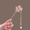 Vintage Bell Orchid Flower Fringe Hair Sticks Fashionable Female Metal Hairpin Hair Stick Female Hair Ornament Styling Tools
