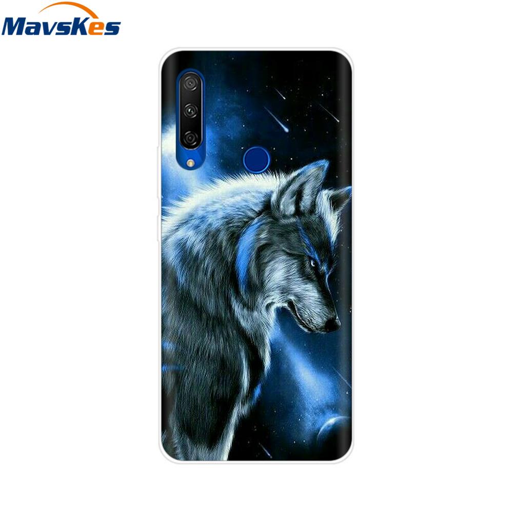 Крашеный чехол для Alcatel 1S 2020 5028Y 5028D Чехол Мягкий силиконовый чехол TPU Funda для Alcatel 1S 2020 Чехол Обложка Etui Бампер Coque