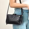 Woven Bag Mobile Phone Bag Women's New Leather Women's Bag Women's Bag Niche Design Shoulder Bag