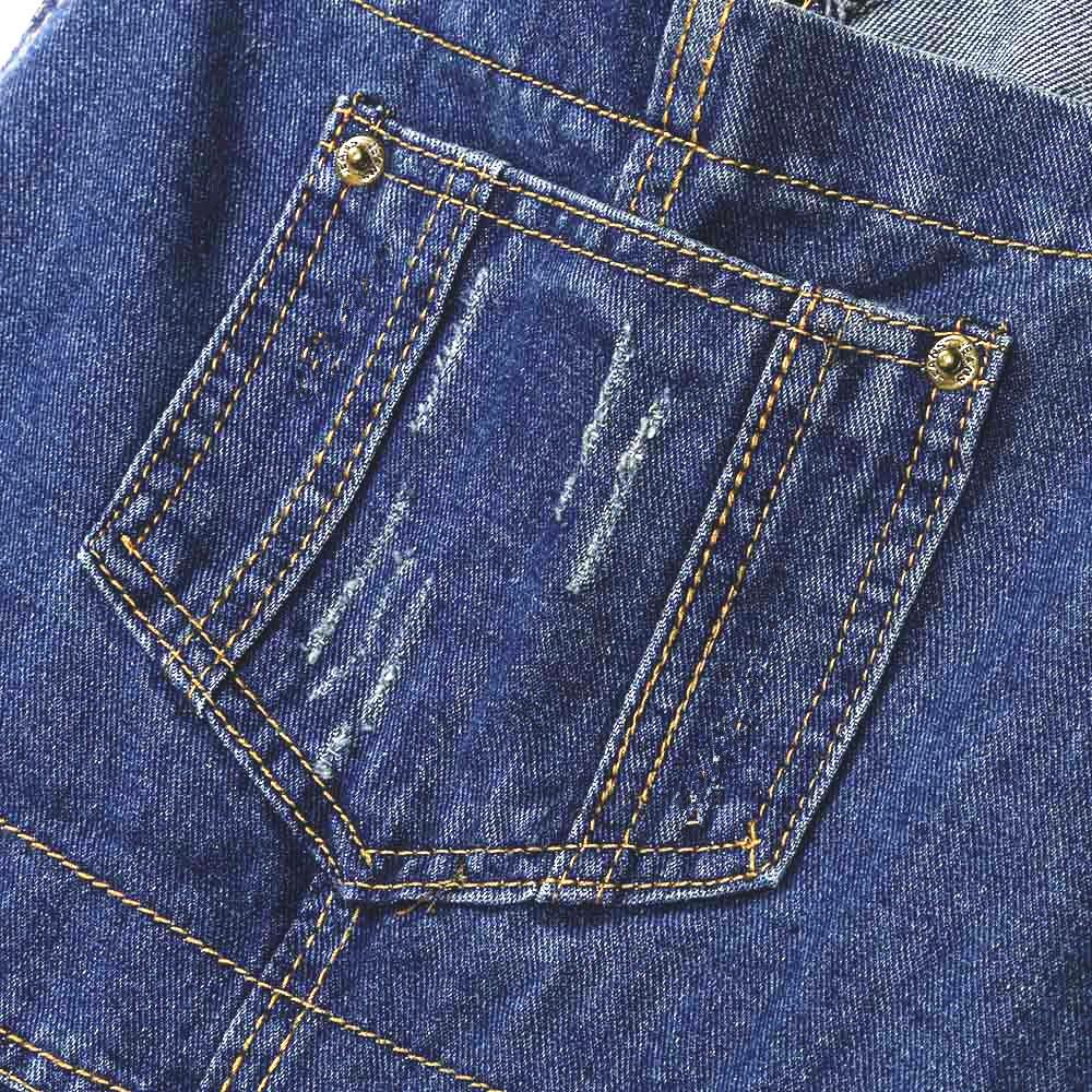 Женские свободные подтяжки с карманами, длинные брюки, повседневная уличная одежда, джинсовые комбинезоны с дырками, прямые джинсы с линией талии, комбинезоны