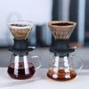 Brand New And High Quality Adjustable Coffee Dripper Coffee Filter Glass With Funnel Coffee Filter Tray