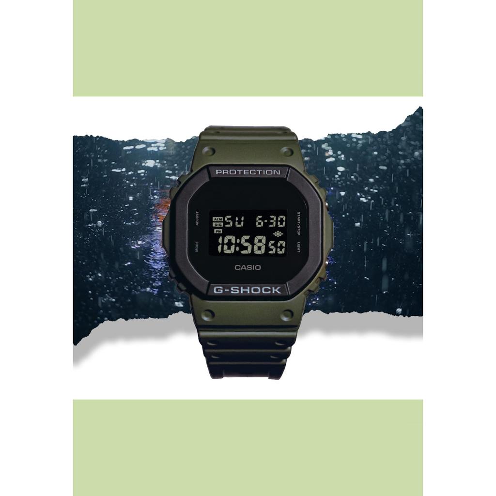 Casio G-Shock Men's Watch Urban Utility Series DW-5610UU-3JF, Green, Authentic Japan Model