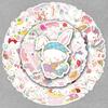51 милая наклейка с кроликами Sanrio: Водонепроницаемый декор для стаканов с молочным чаем и не только