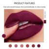HANDAIYAN 6 Matte Fog Noodle Lipstick Red Lipstick Set