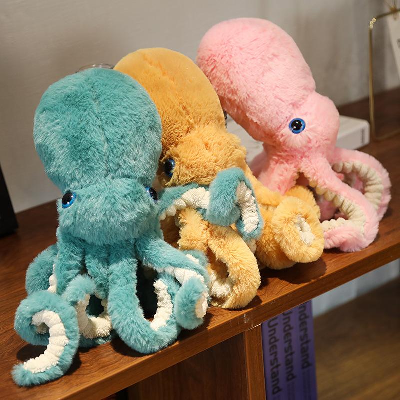 Super Soft Octopus Plush Toy Octopus Doll Cute Octopus Doll Model Gift Gift Christmas Gift Holiday Congratulations Throw Pillow Toy