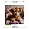 New Arrival 5D DIY Full Circle Diamond Painting "Calf" Embroidery Cross Stitch Home Decor Gift