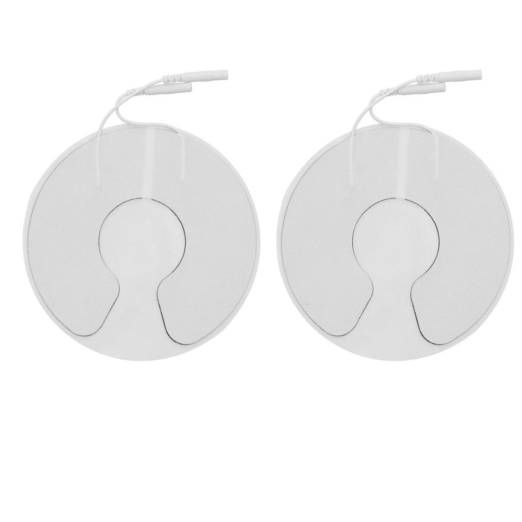 2 шт. грудных электродных накладок для электрического TENS-массажера, аппарата для физиотерапии 11 см / 4,3 дюйма