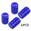 4pcs For Alfa Romeo Giulietta Accessories Car Wheel Tire Valve Caps Tyre Stem Covers Airdust Waterproof rfv233
