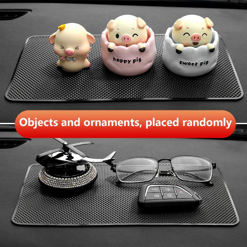 Автомобильная приборная панель липкий противоскользящий ПВХ коврик авто нескользящий липкий гелевый коврик для стайлинга салона автомобиля для телефона держатель солнцезащитных очков