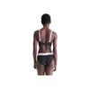 Calvin Klein Тонкий бюстгальтер с логотипом Wireless Bra Женское нижнее белье Черный QF6864-001