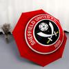 Sheffield United FC, 1889 Automatic Opening and Closing, 8 rib Structure Portable Umbrella, Suitable for Men and Women in All Seasons  Perfe