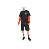 Nike Футболка-пуловер с коротким рукавом и узорчатым принтом, мужские топы, черного цвета FB8137-010