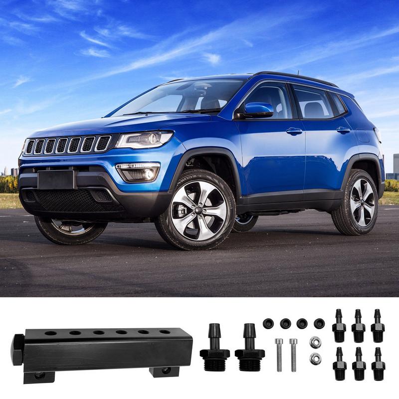 Распределители масла Поршневой распределитель смазочного масла Регулируемый коллектор Распределитель масла Значение Блок коллектора из алюминиевого сплава для внедорожников