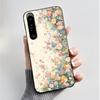 For Sony Xperia 1 VII VI V IV Case Fashion Luxury Flower Butterfly Soft Black TPU Back Cover Ultra thin Shockproof Shell Fundas