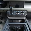 For Land Rover Defender 90 100 2020-2025 ABS Car Air Conditioning Mode Button Decorative Frame Sticker Car Accessories
