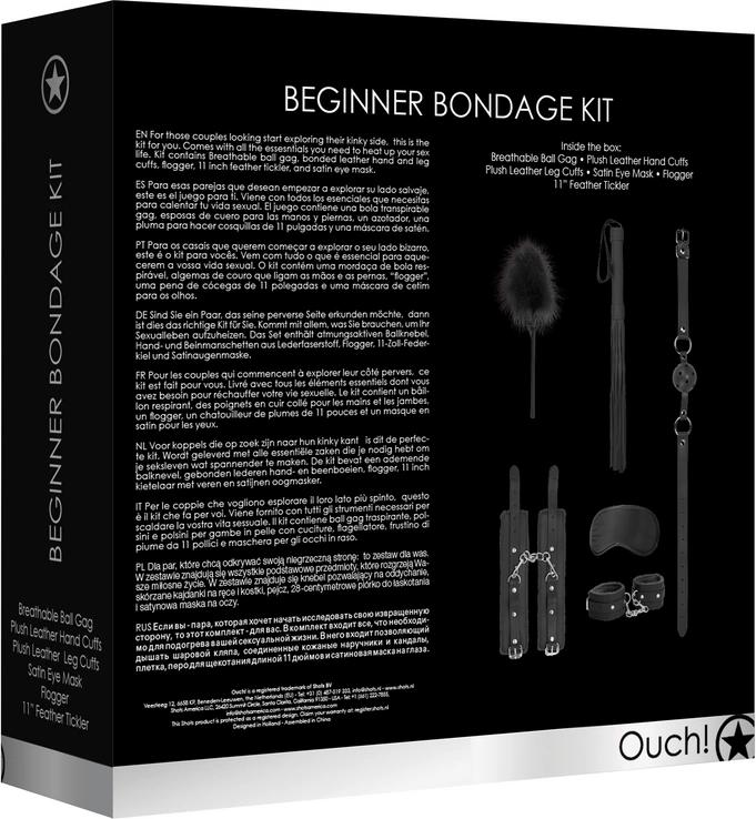 Ouch! Beginner Bondage Kit by Shots